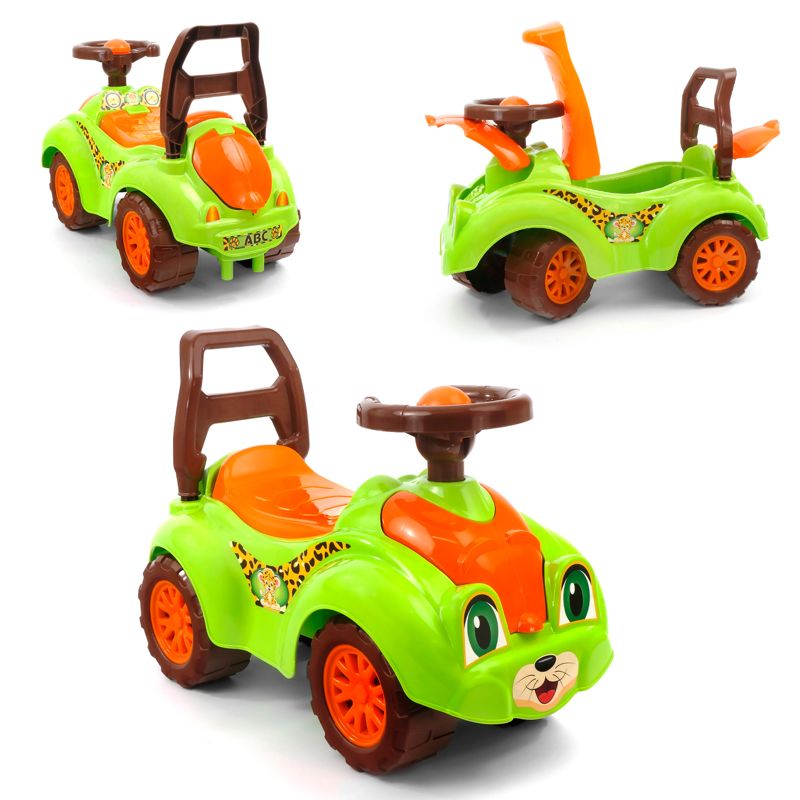 Picture of гр Бебі машина "Кішечка" 3428 (3) / ЦІНА ЗА 1 ШТ / "Technok Toys"