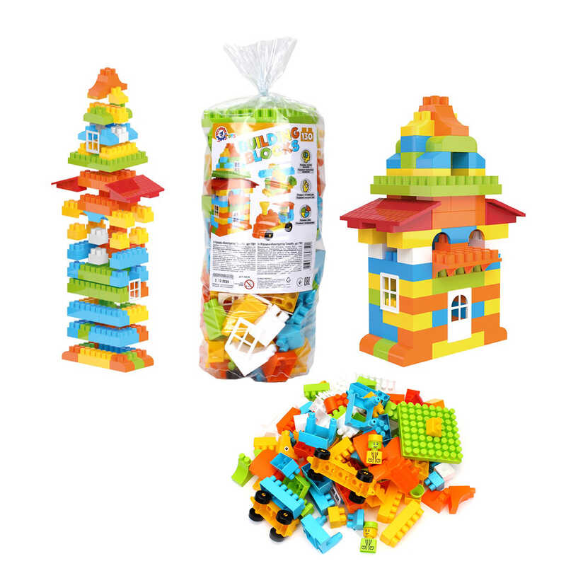 Picture of гр Конструктор 7501 (8) "Technok Toys" 130 деталей, в пакеті