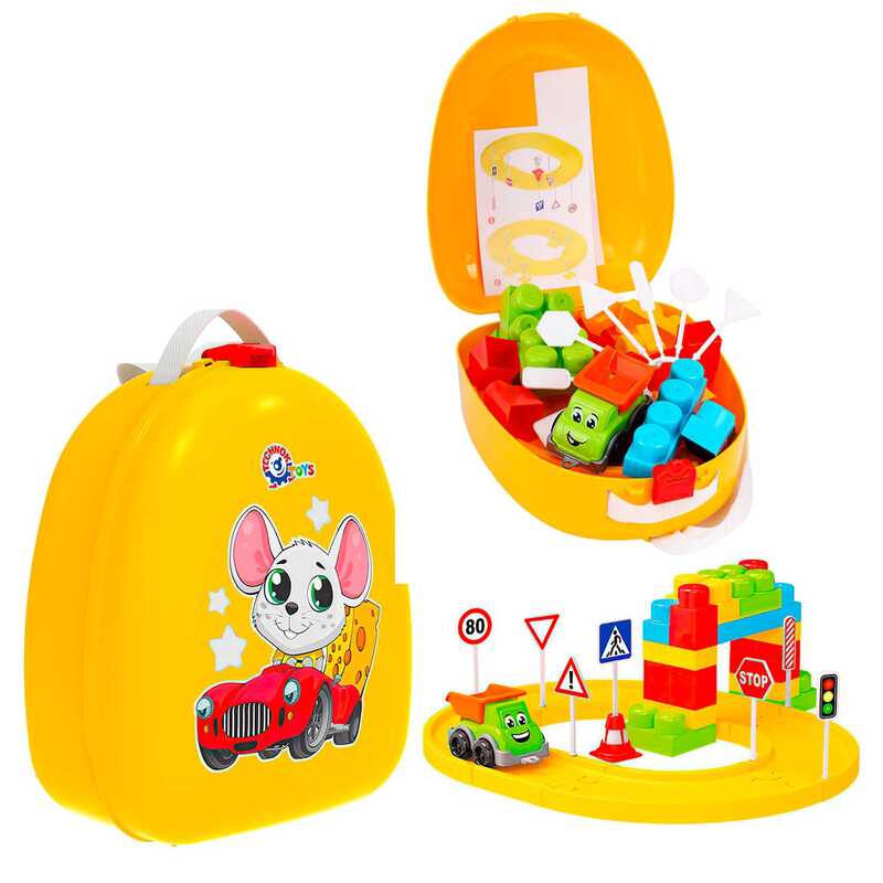 Picture of гр Конструктор у рюкзаку 8652 (3) "Technok Toys", конструктор, рюкзак, без пакування