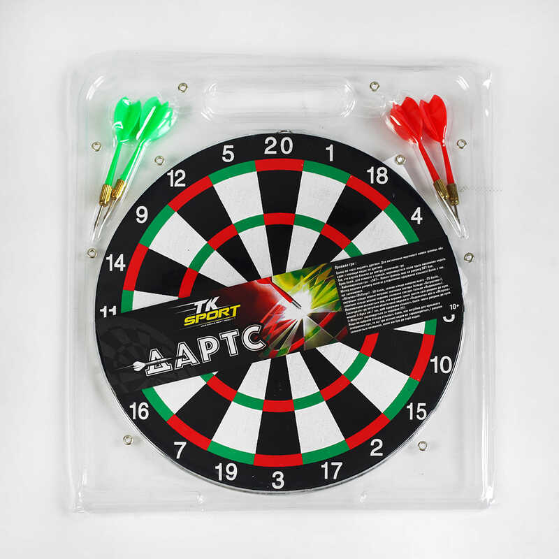 Picture of Дартс С 34000 (36) "TK Sport", розмір 12", в слюді