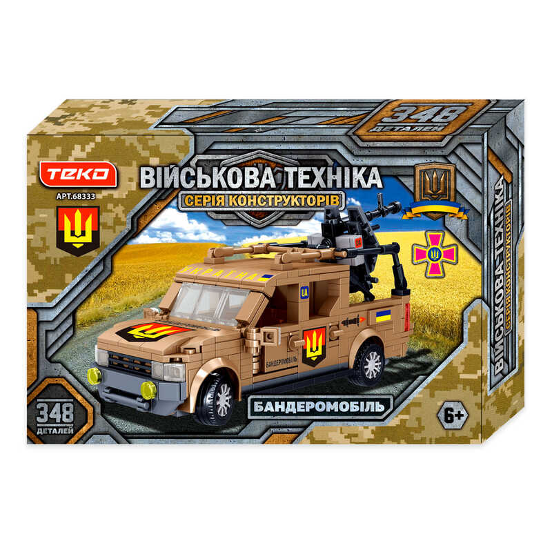 Picture of Конструктор 68333 (96) "Teko", 348 деталей, в коробці