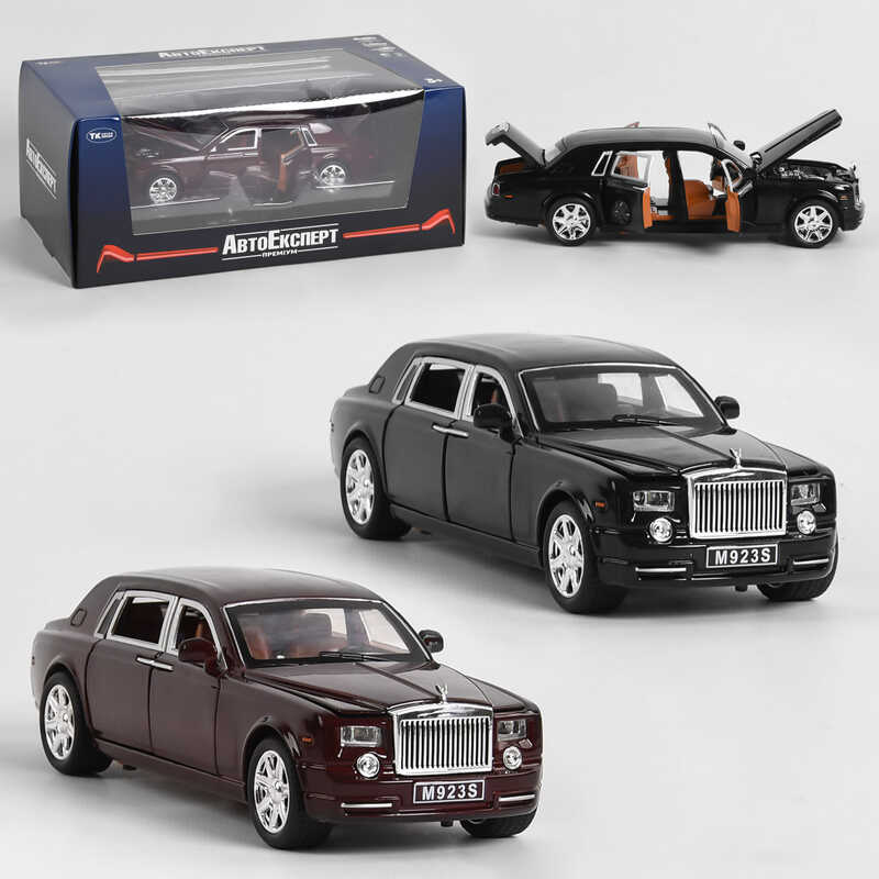 Picture of Машина металева EL 2566 (36) "Auto Expert", 2 кольори, 1:24 масштаб, світло, звук, відчиняються двері, в коробці
