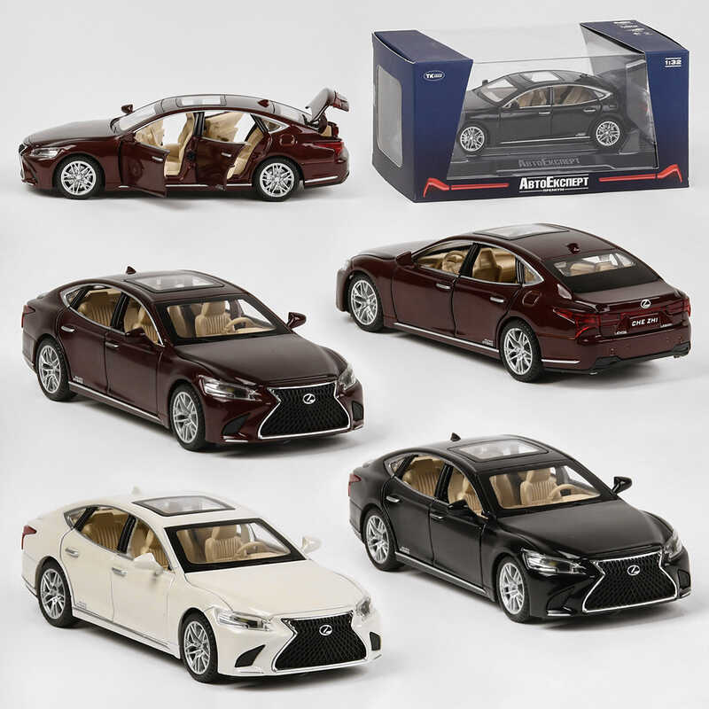 Picture of Машина металопластик GT-1823 (72) "Авто Експерт Преміум", 3 кольори, 1:32, світло, звук, інерція, відчиняються двері, багажник, в коробці
